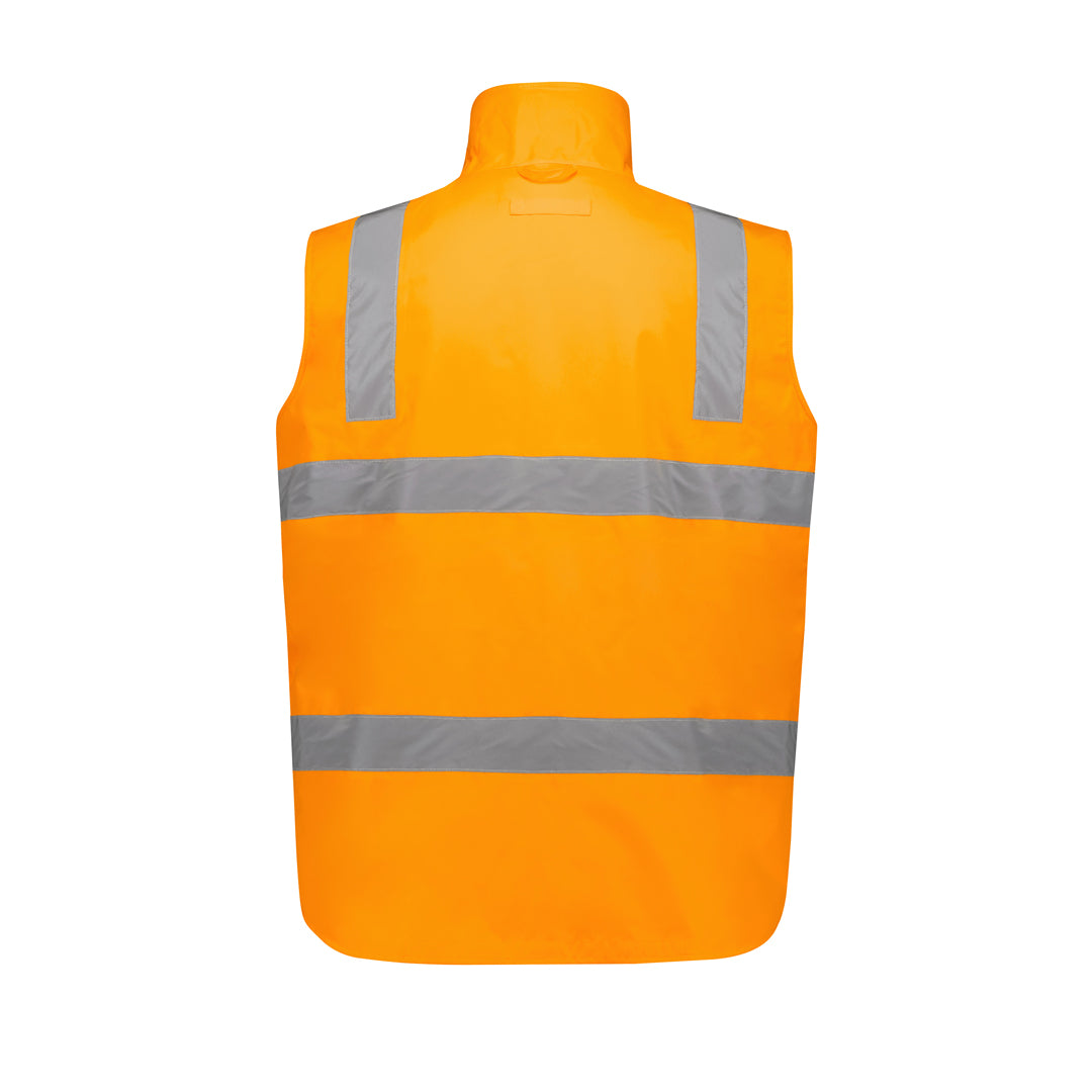 Syzmik The Hi Vis Vic Rail Waterproof Jacket | Adults Work Safety Protective Gear