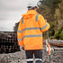 Syzmik The Hi Vis Vic Rail Waterproof Jacket | Adults Work Safety Protective Gear