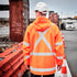 Syzmik The Hi Vis X Back Heavy Duty Jacket | Adults Work Safety Protective Gear
