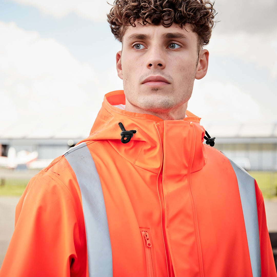 Syzmik The Hi Vis X Back Heavy Duty Jacket | Adults Work Safety Protective Gear