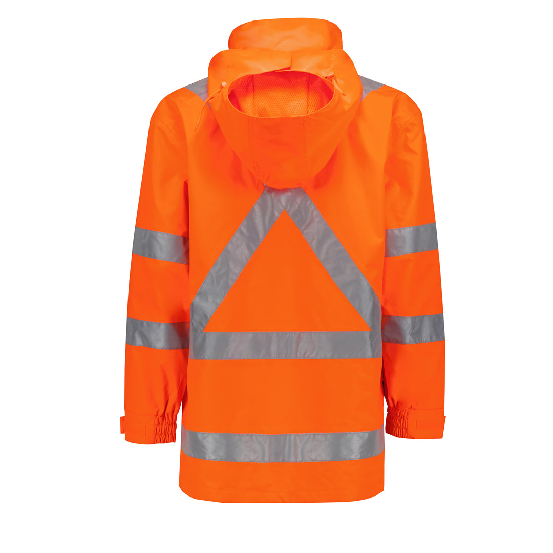 Syzmik The Ultralite X Back Waterproof Jacket | Unisex Work Safety Protective Gear