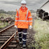 Syzmik The Ultralite X Back Waterproof Jacket | Unisex Work Safety Protective Gear