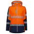 Streetworx The Streetworx 2 in 1 Softshell Jacket | Ladies Orange/Navy Work Safety Protective Gear