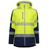 Streetworx The Streetworx 2 in 1 Softshell Jacket | Ladies Yellow/Navy Work Safety Protective Gear