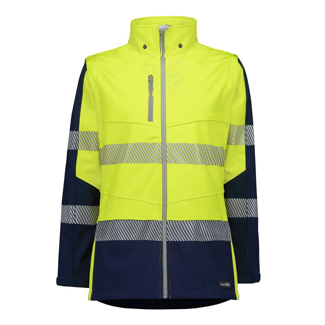 Streetworx The Streetworx 2 in 1 Softshell Jacket | Ladies Work Safety Protective Gear