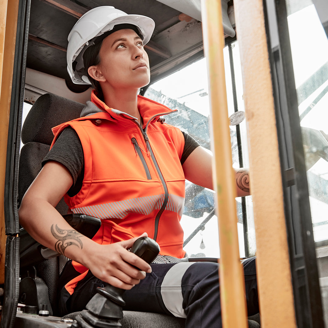 Streetworx The Streetworx 2 in 1 Softshell Jacket | Ladies Work Safety Protective Gear
