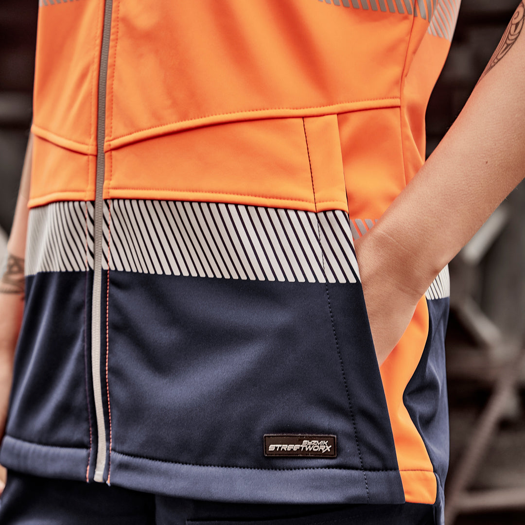 Streetworx The Streetworx 2 in 1 Softshell Jacket | Ladies Work Safety Protective Gear