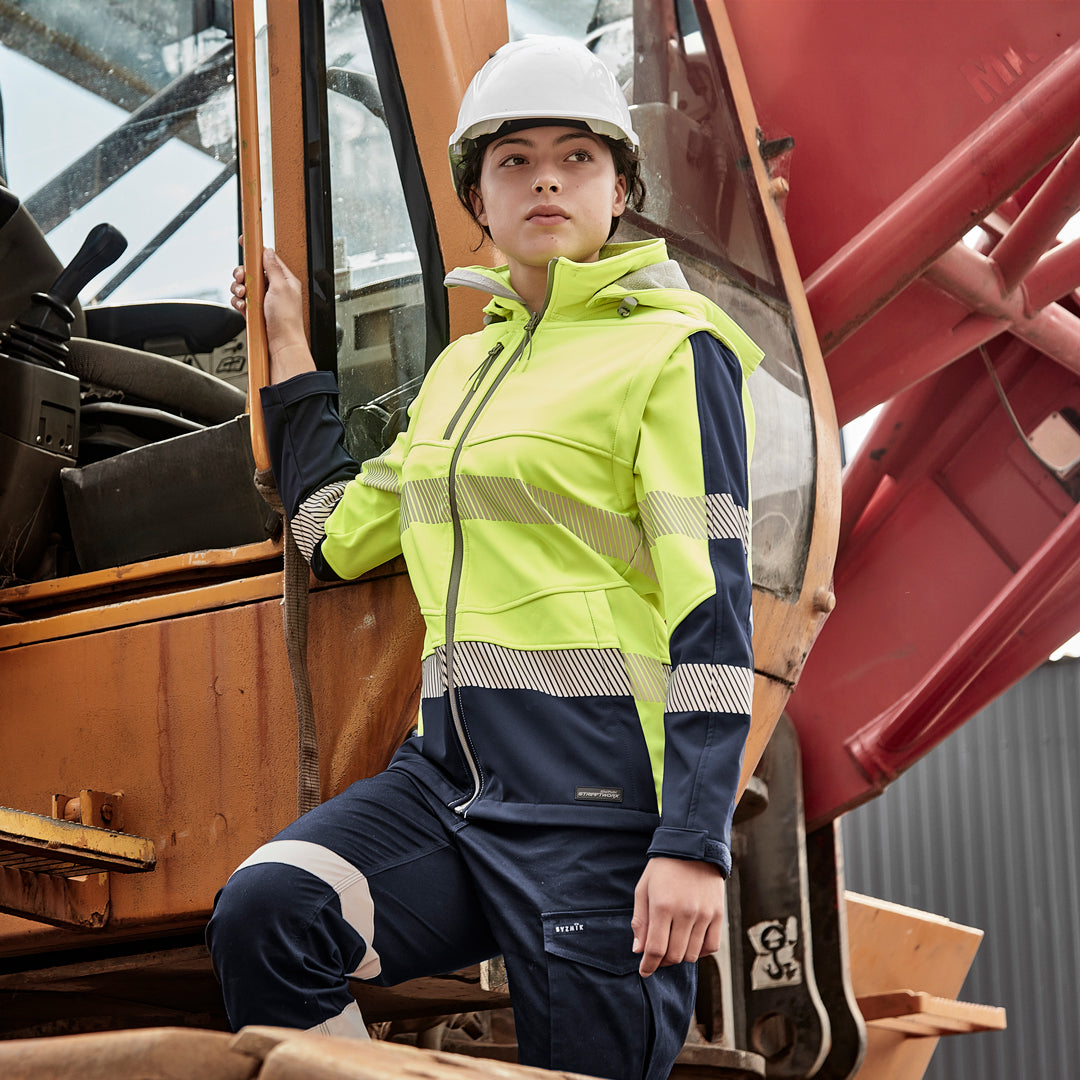 Streetworx The Streetworx 2 in 1 Softshell Jacket | Ladies Work Safety Protective Gear