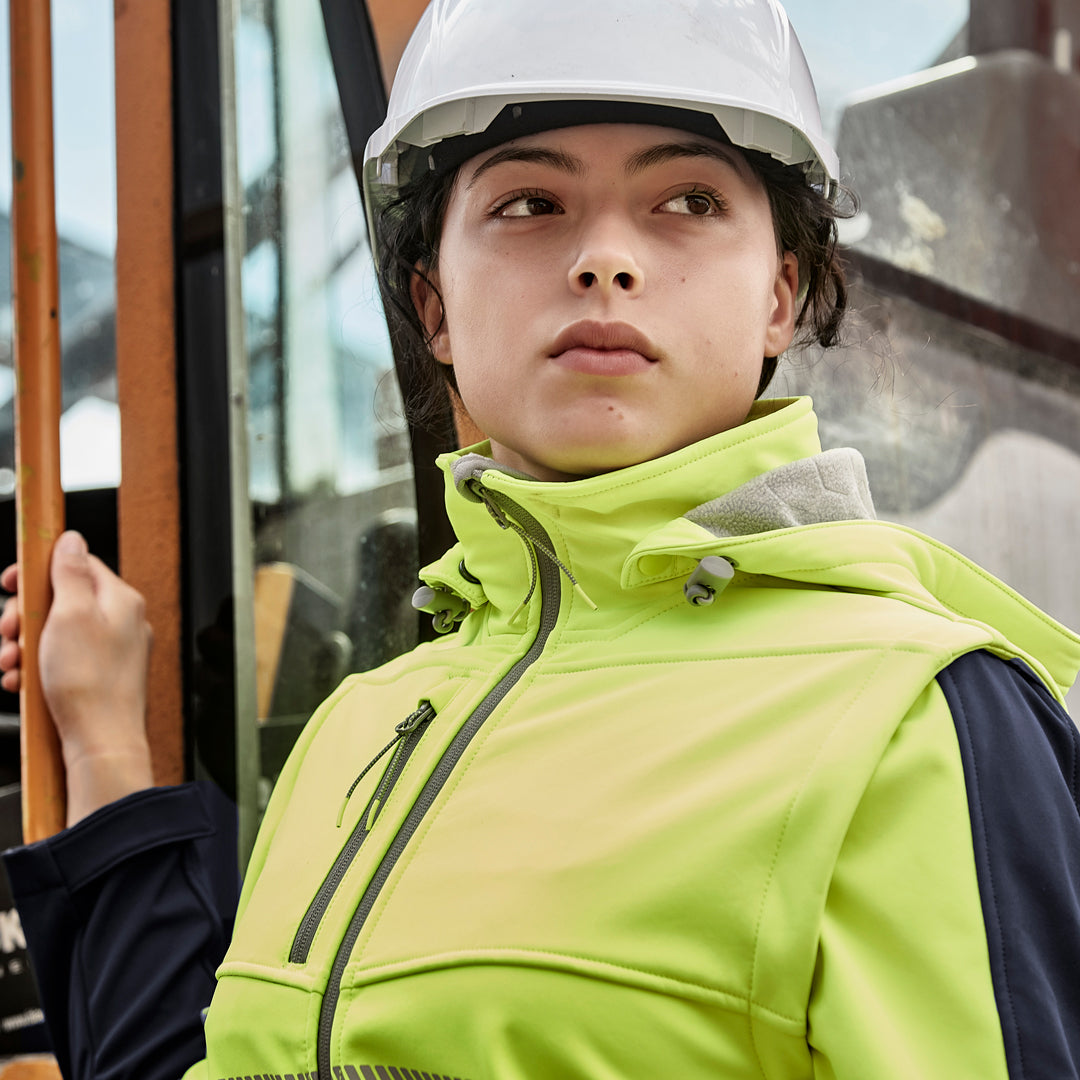 Streetworx The Streetworx 2 in 1 Softshell Jacket | Ladies Work Safety Protective Gear