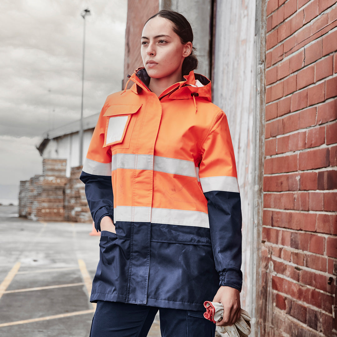 Syzmik The Ultralite Waterproof Jacket | Ladies Work Safety Protective Gear