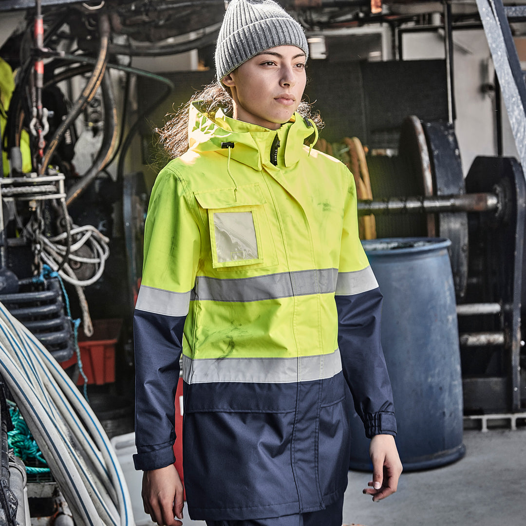 Syzmik The Ultralite Waterproof Jacket | Ladies Work Safety Protective Gear