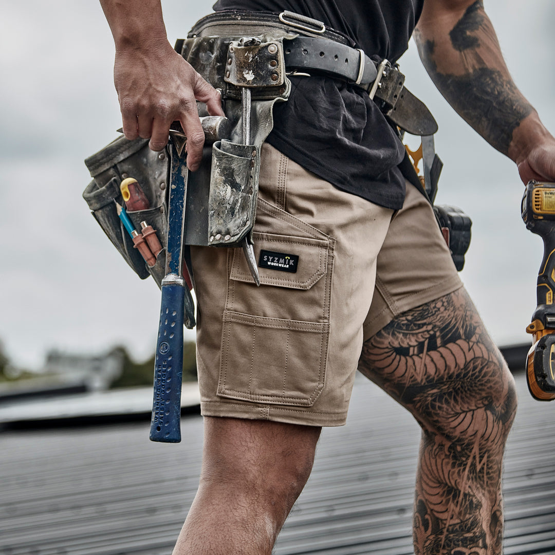 Syzmik The Essential Stretch Cargo Short | Mens Shorts