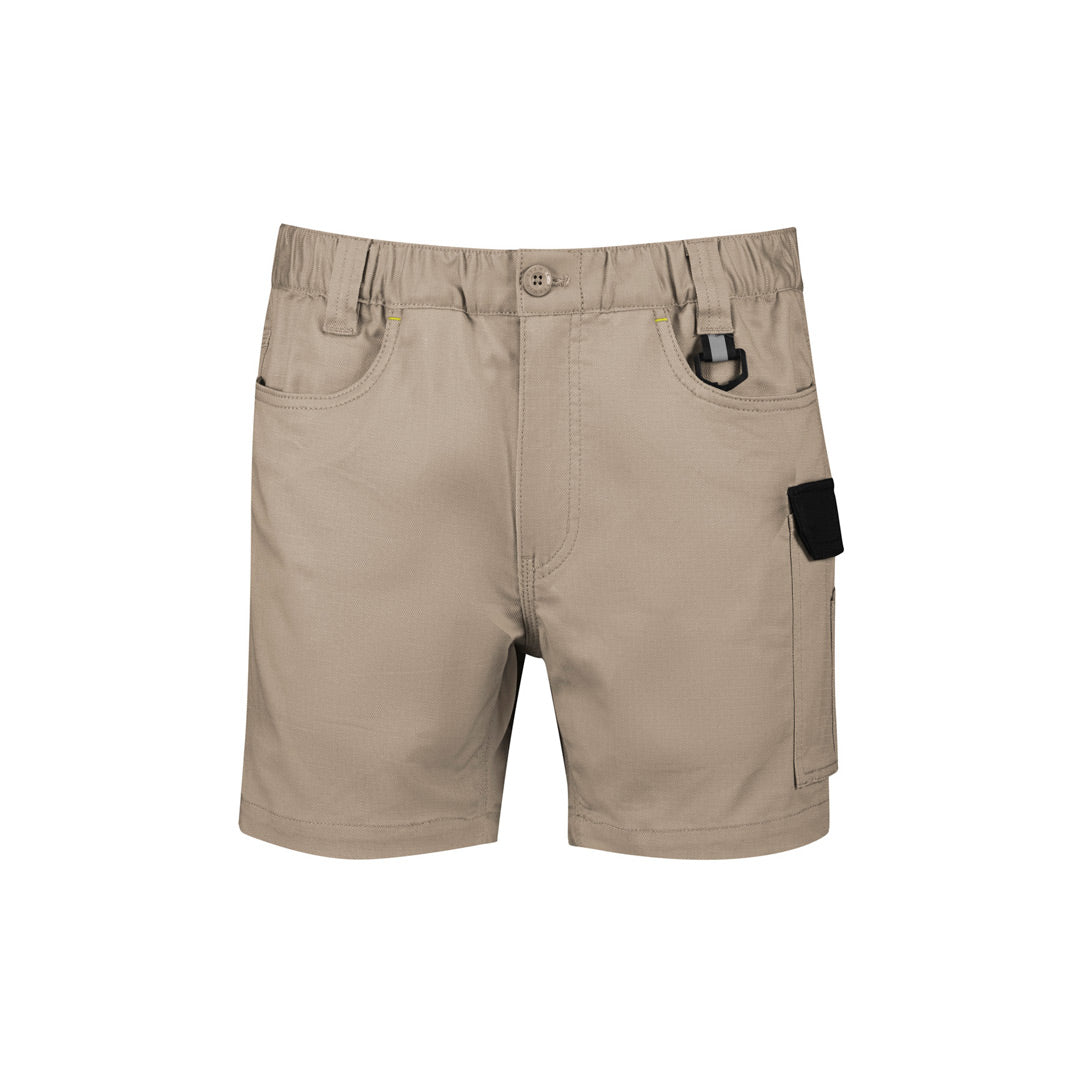 Syzmik The Rugged Cooling Stretch Short Short | Mens Khaki Shorts