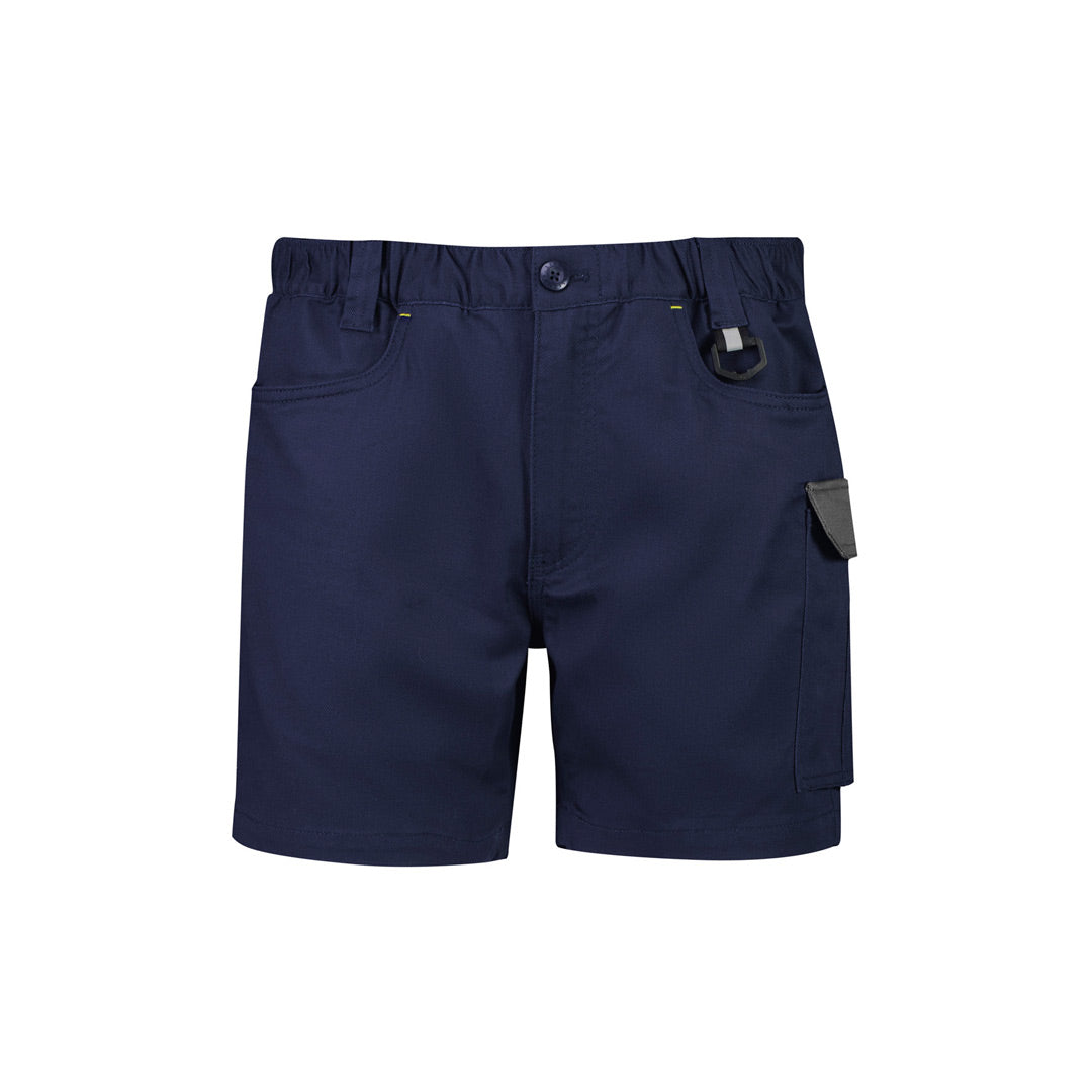 Syzmik The Rugged Cooling Stretch Short Short | Mens Navy Shorts