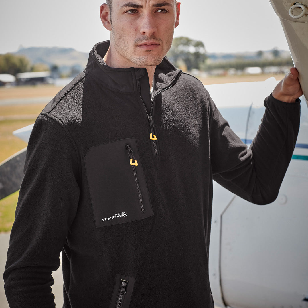 Streetworx The Lightweight Zip Polar Fleece Jumper | Adults Shirts & Tops