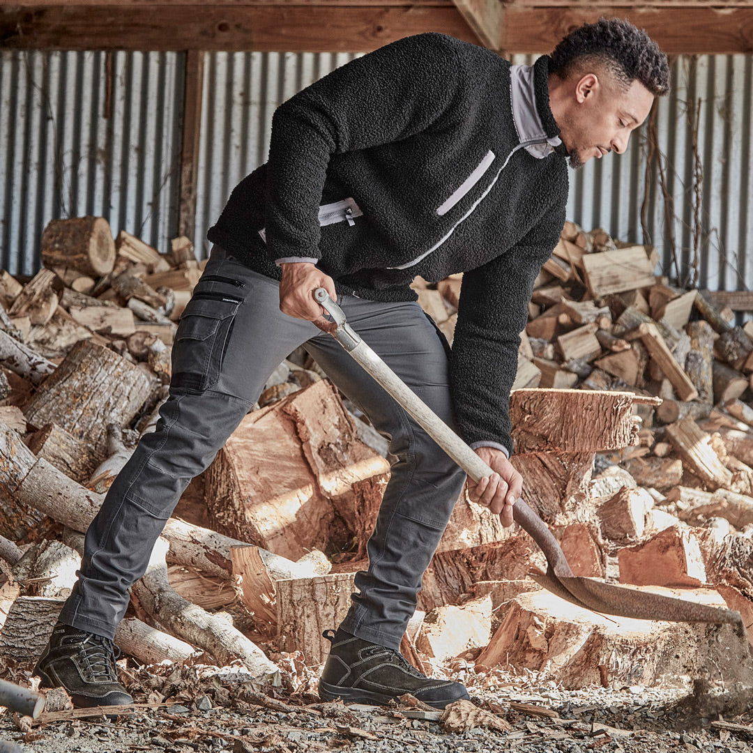 Streetworx The Full Zip Boucle Fleece Jacket | Adults Shirts & Tops