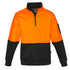 Syzmik The Justin Jumper | Mens | 1/4 Zip Orange/Black Shirts & Tops