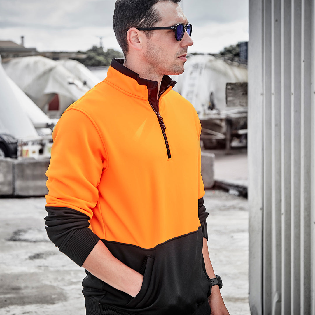 Syzmik The Justin Jumper | Mens | 1/4 Zip Shirts & Tops