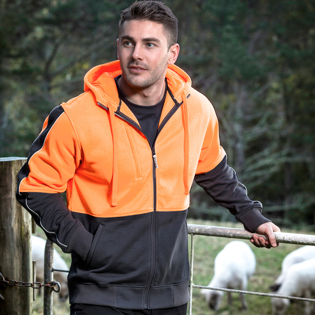Syzmik The Grant Hoodie | Mens | Zip Through Outerwear
