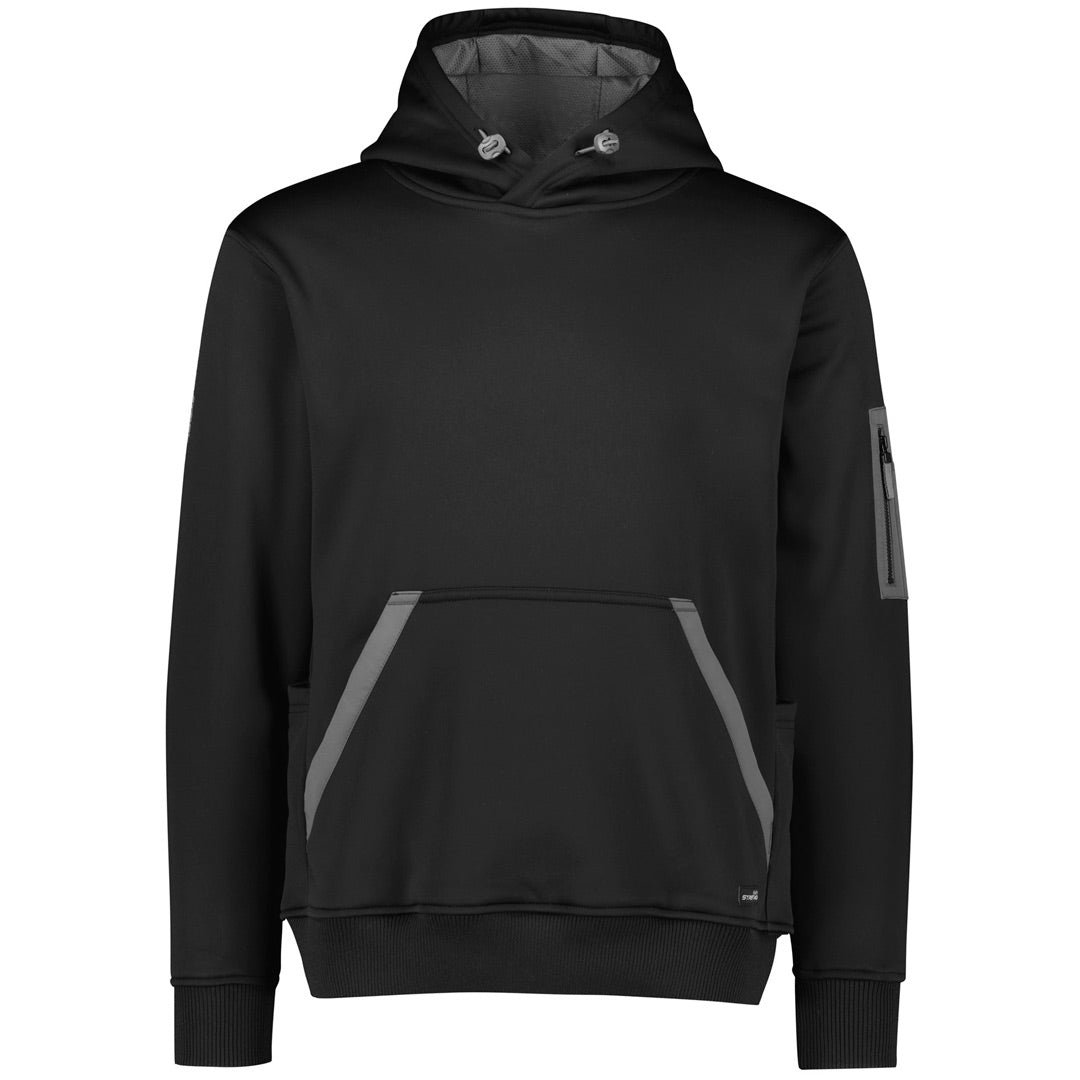 Streetworx The Water Resistant Hoodie | Adults Black Outerwear