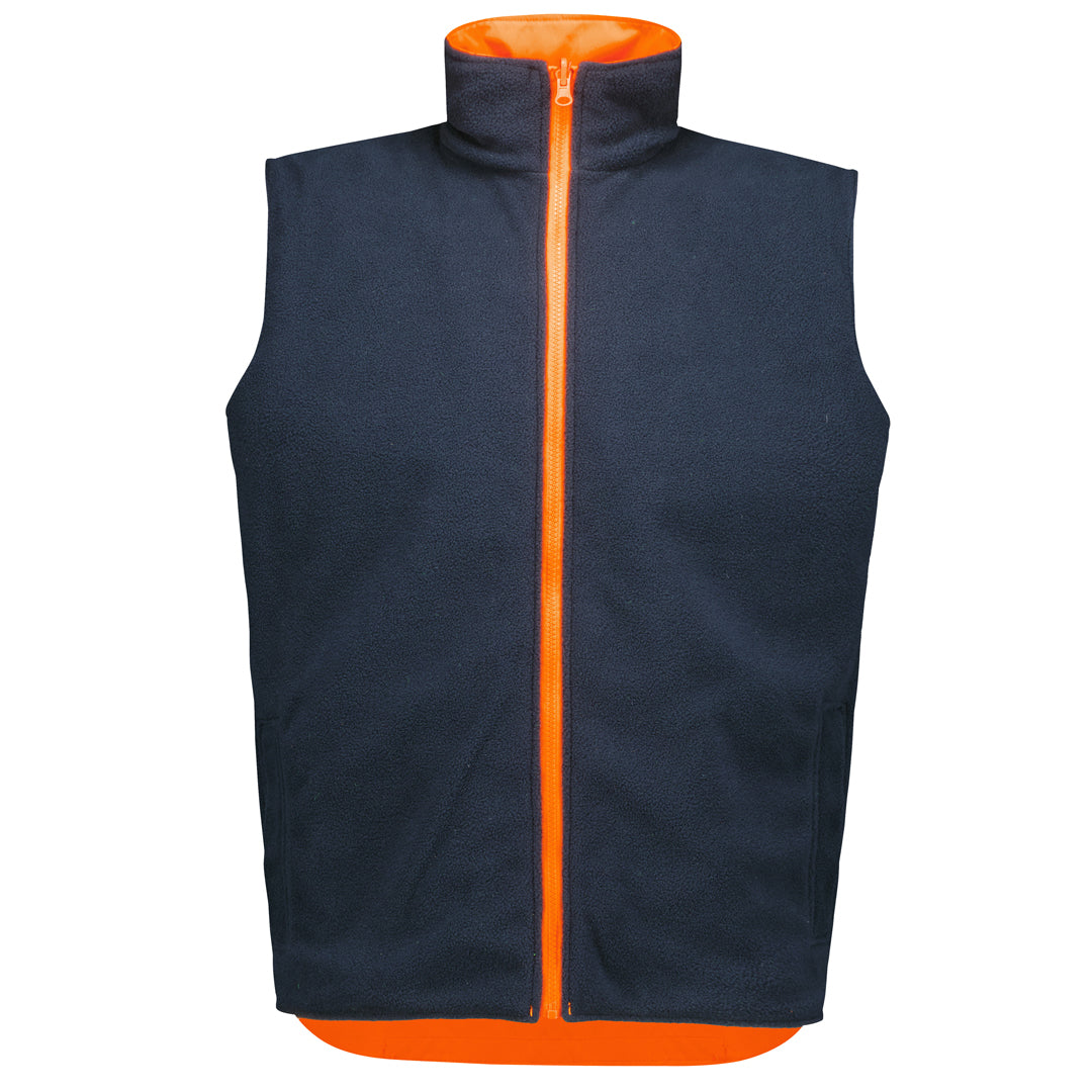 Syzmik The Hi Vis Waterproof Reversible Vest | Adults Work Safety Protective Gear