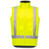 Syzmik The Hi Vis Waterproof Reversible Vest | Adults Yellow Work Safety Protective Gear