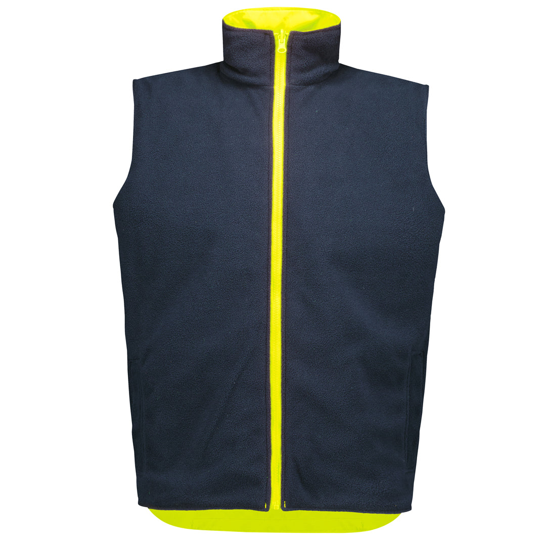 Syzmik The Hi Vis Waterproof Reversible Vest | Adults Work Safety Protective Gear