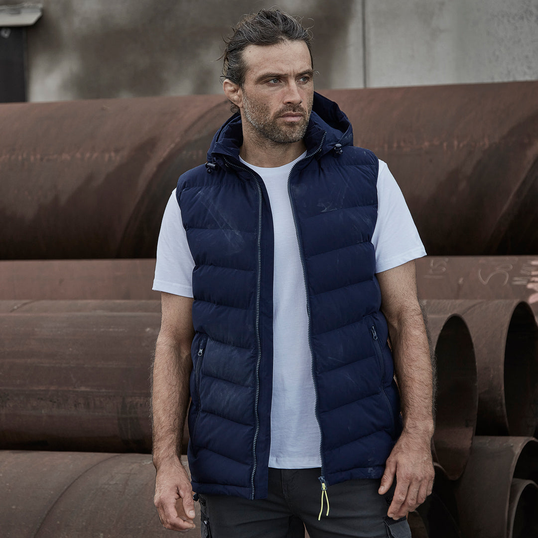 Streetworx The Hooded Puffer Vest | Unisex Vests