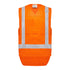 Syzmik The NSW Rail Hi Vis Vest | Adults Orange Work Safety Protective Gear