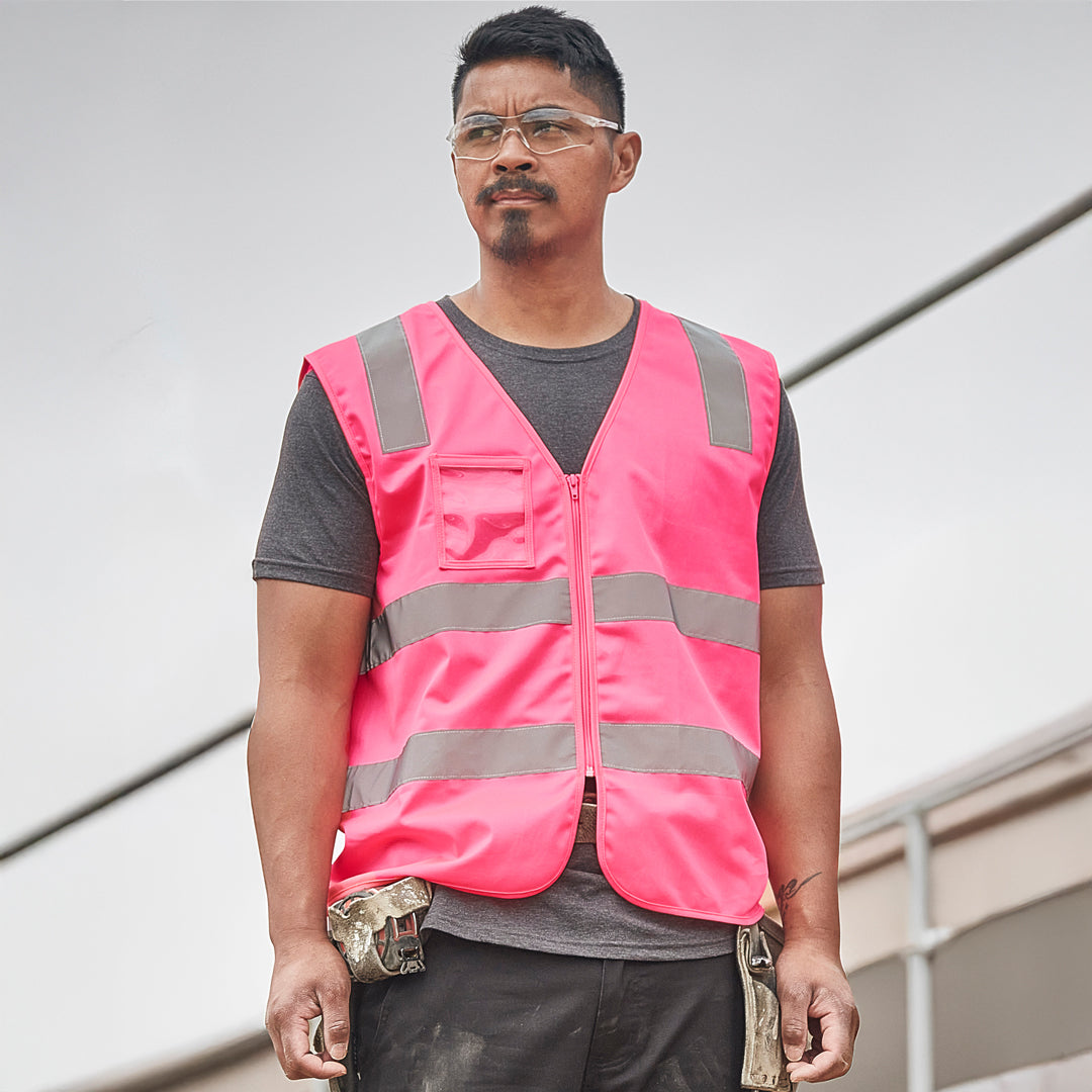 Syzmik The Tim Vest | Mens | Zip Work Safety Protective Gear