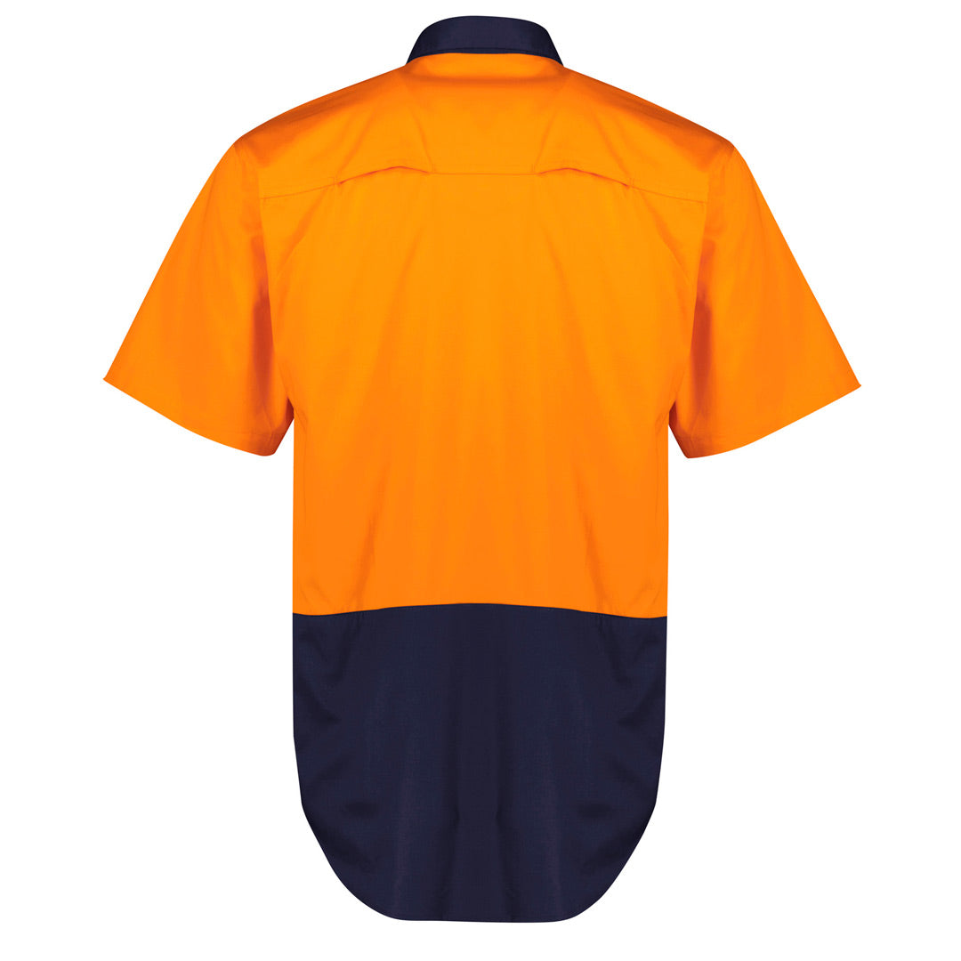 Syzmik The Hi Vis Work Shirt | Adults | Short Sleeve Shirts & Tops