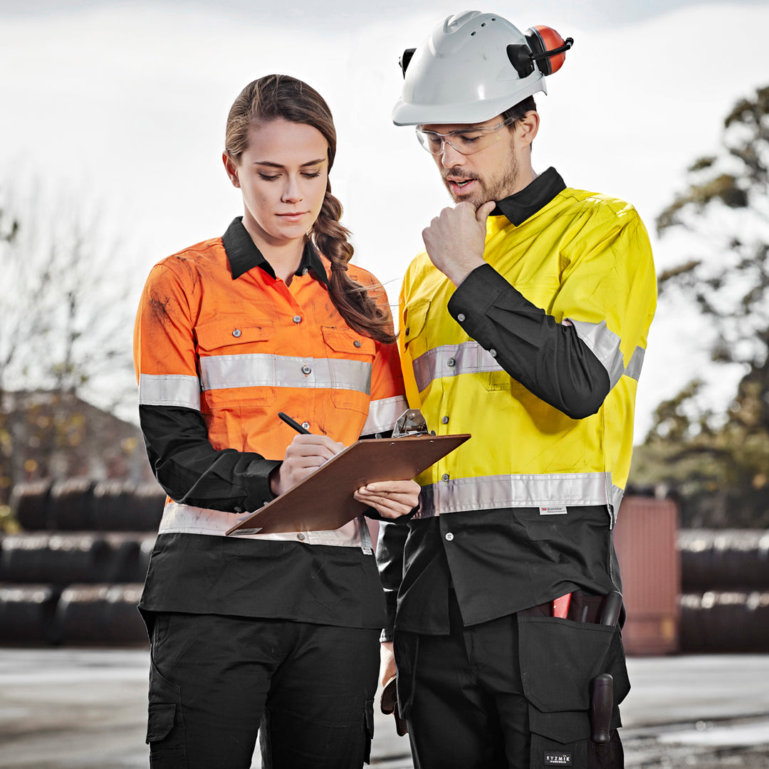 Syzmik The Steve Shirt | Mens | Long Sleeve Work Safety Protective Gear