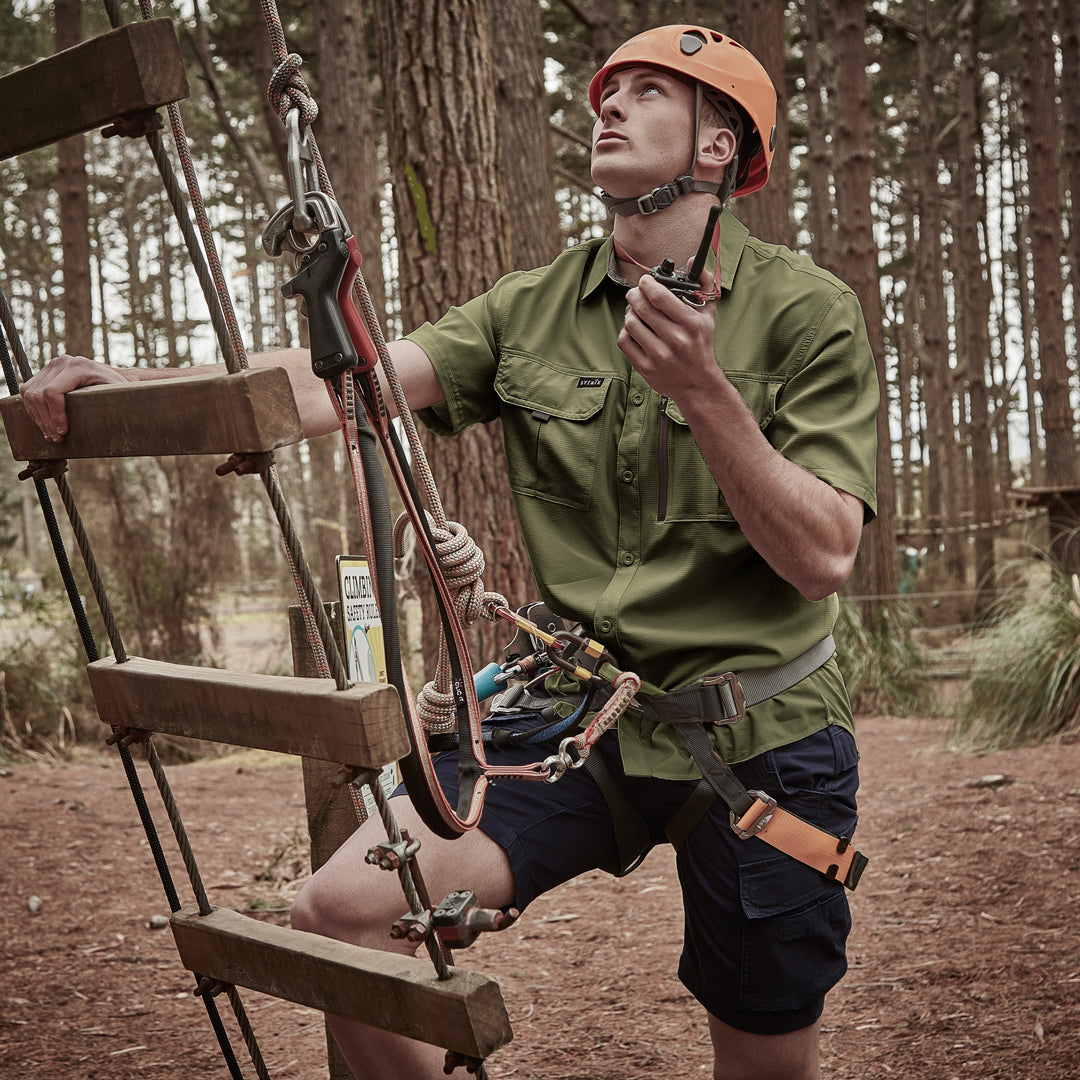 Syzmik The Outdoor Shirt | Unisex | Short Sleeve Shirts & Tops
