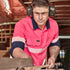Syzmik The Segmented Hi Vis Outdoor Shirt | Unisex | Long Sleeve Work Safety Protective Gear