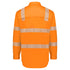 Syzmik The Hi Vis Vic Rail Shirt | Long Sleeve Work Safety Protective Gear