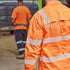 Syzmik The Hi Vis Vic Rail Shirt | Long Sleeve Work Safety Protective Gear