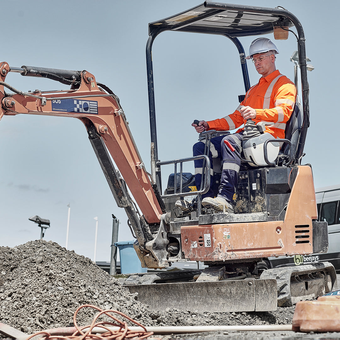 Syzmik The Hi Vis X Back Segmented Shirt | Adults Work Safety Protective Gear