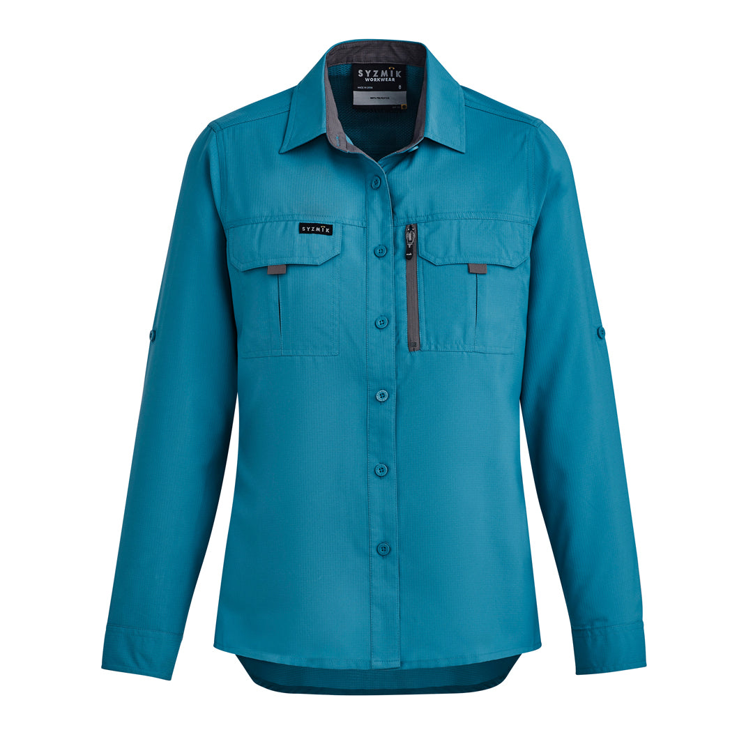 Syzmik The Outdoor Shirt | Ladies | Long Sleeve Diesel-t Shirts & Tops