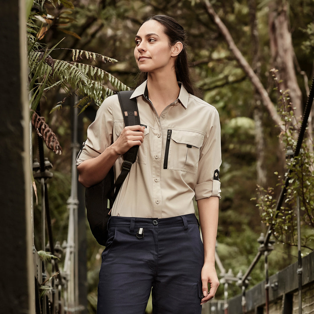 Syzmik The Outdoor Shirt | Ladies | Long Sleeve Shirts & Tops