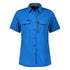 Syzmik The Outdoor Shirt | Ladies | Short Sleeve Cobalt Shirts & Tops