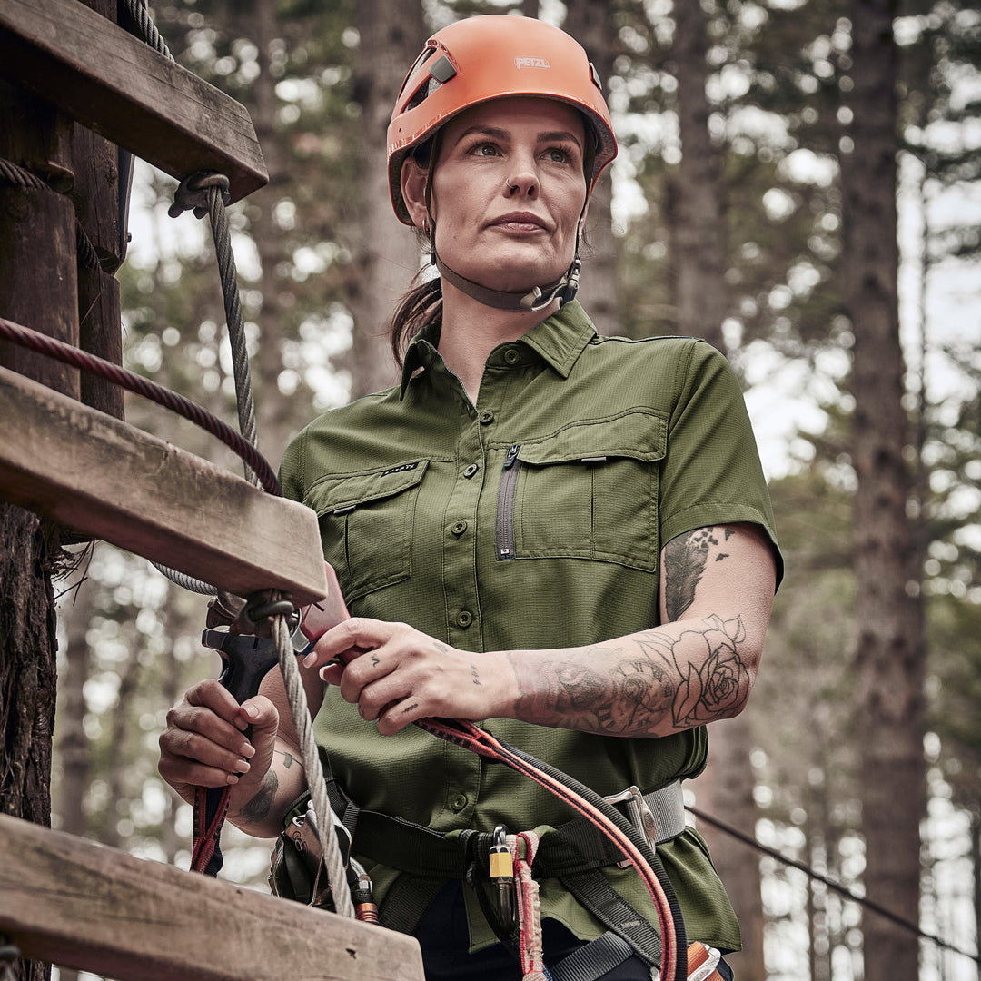 Syzmik The Outdoor Shirt | Ladies | Short Sleeve Shirts & Tops