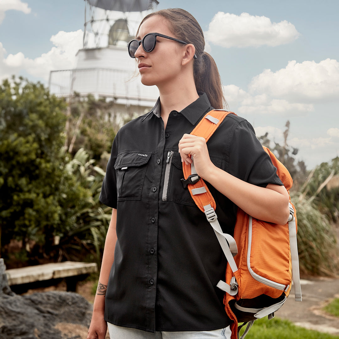 Syzmik The Outdoor Shirt | Ladies | Short Sleeve Shirts & Tops