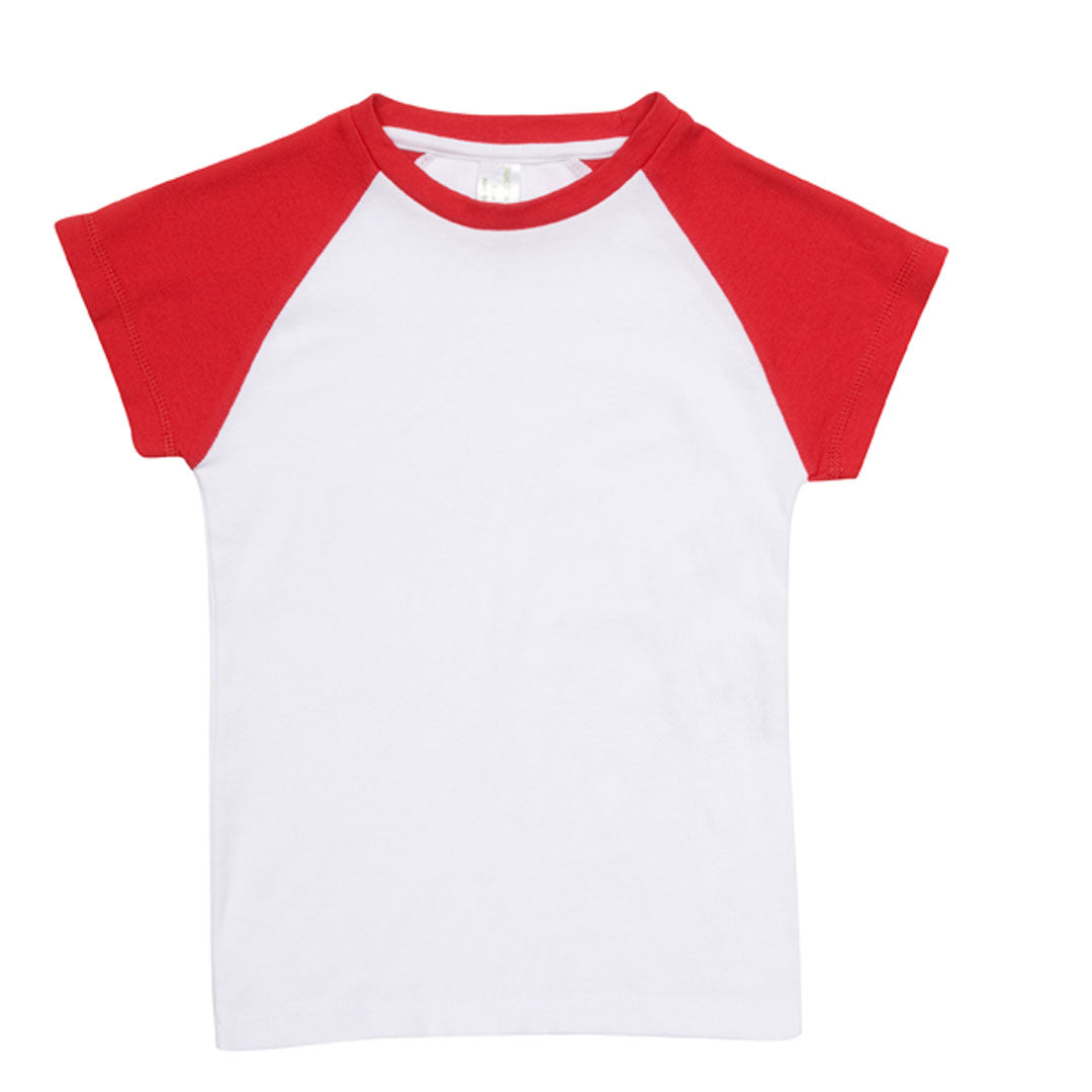Ramo The Raglan Tee | Kids White/Navy Baby & Toddler Tops