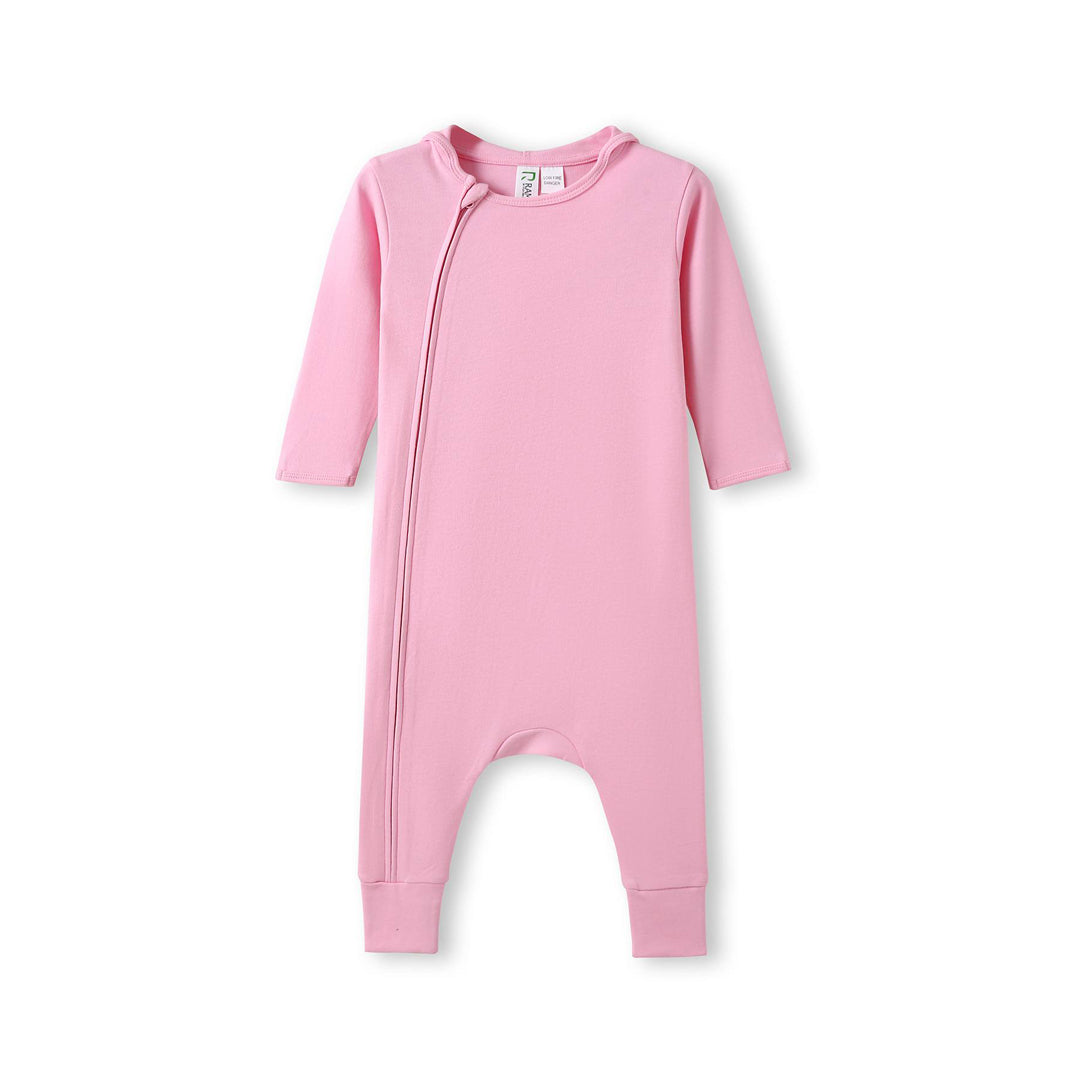 Ramo The Hooded Onesie | Babies Pink Baby & Toddler Tops