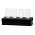 Po 'Di Fame The Glass Can 4 Piece Set Glass Serveware