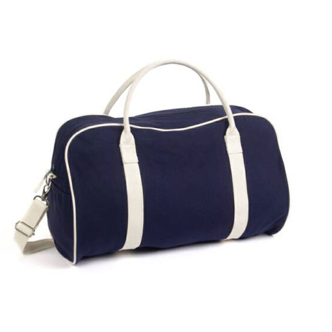 Ramo The Contrast Duffle Bag Navy/Natural Duffel Bags