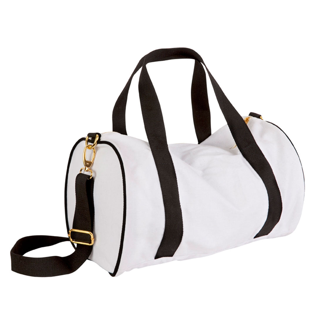 Ramo The Mini Contrast Duffle Bag White/Black Duffel Bags