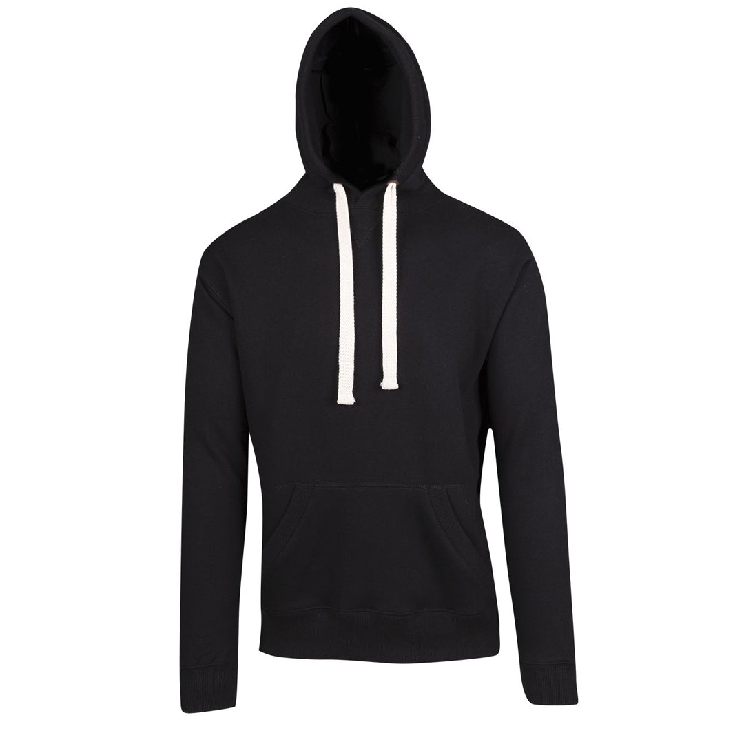 Ramo The Brushed Heavy Fleece Pull On Hoodie | Mens Black Hoodie
