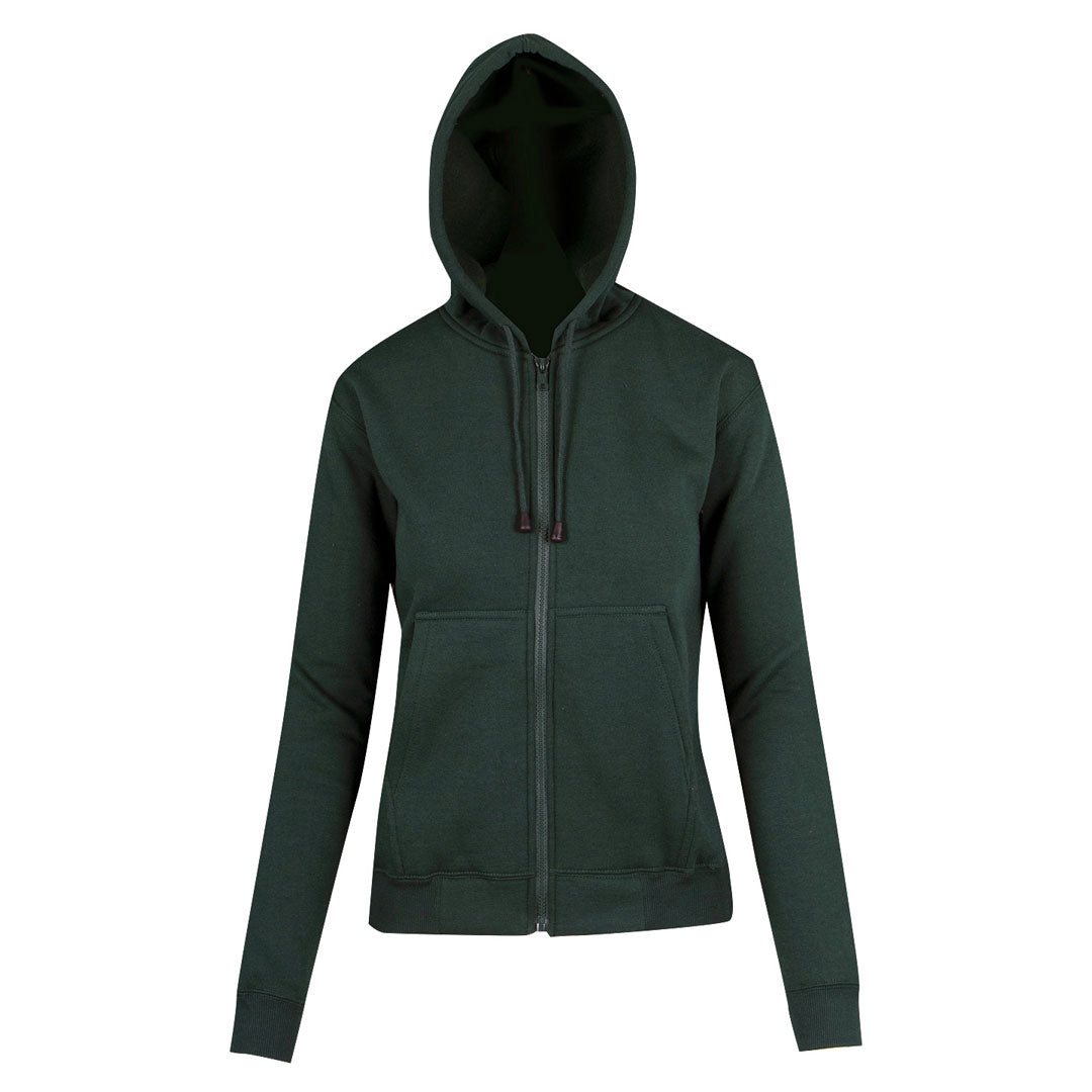 Ramo The Kangaroo Pocket Zipped Hoodie | Ladies Bottle Outerwear