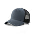 Ramo The Polyester Trucker Cap | 5 Panel Black/Charcoal Headwear